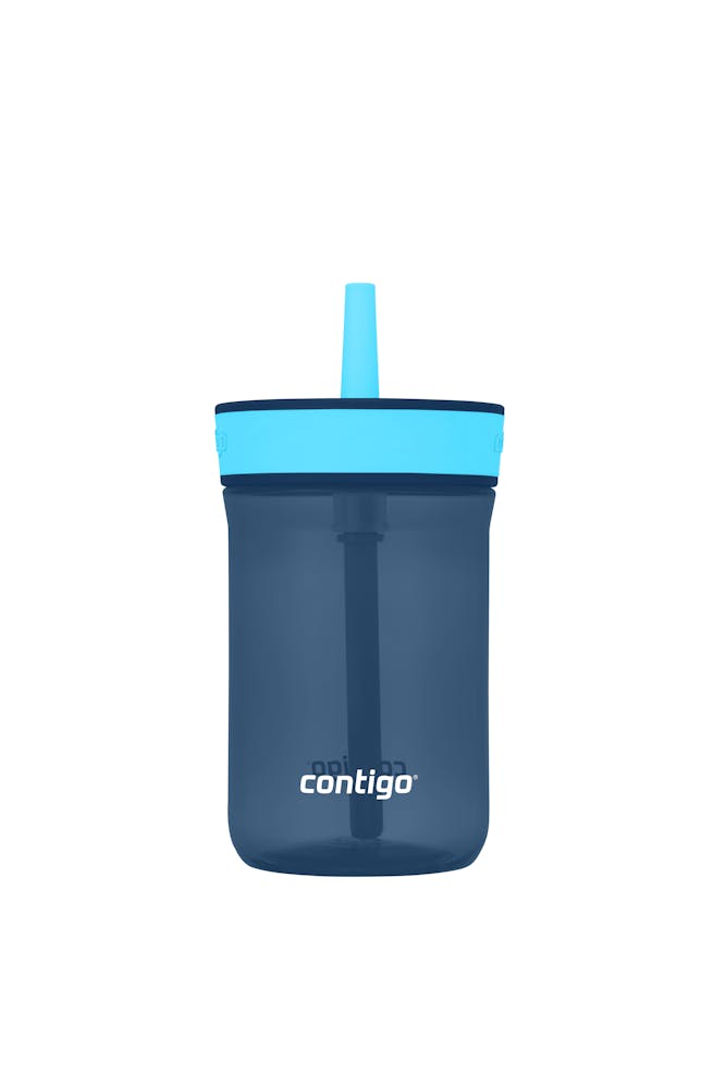 Kids’ Leighton Straw Tumbler with Spill-Proof Leak-Proof Lid, 14oz L3