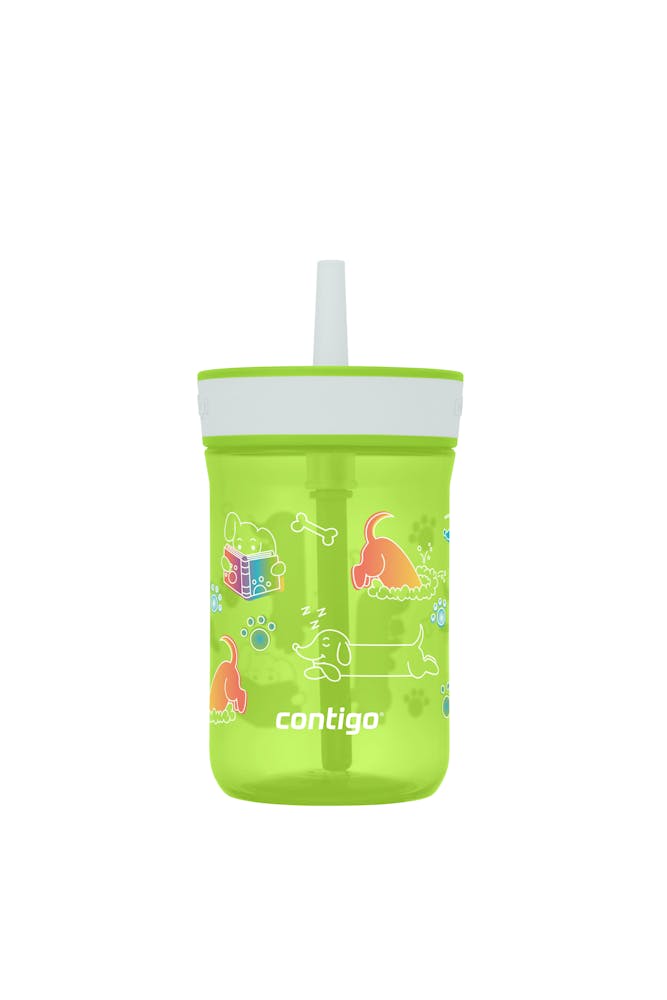Kids’ Leighton Straw Tumbler with Spill-Proof Leak-Proof Lid, 14oz L3